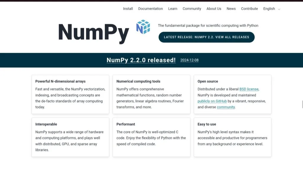 NumPy