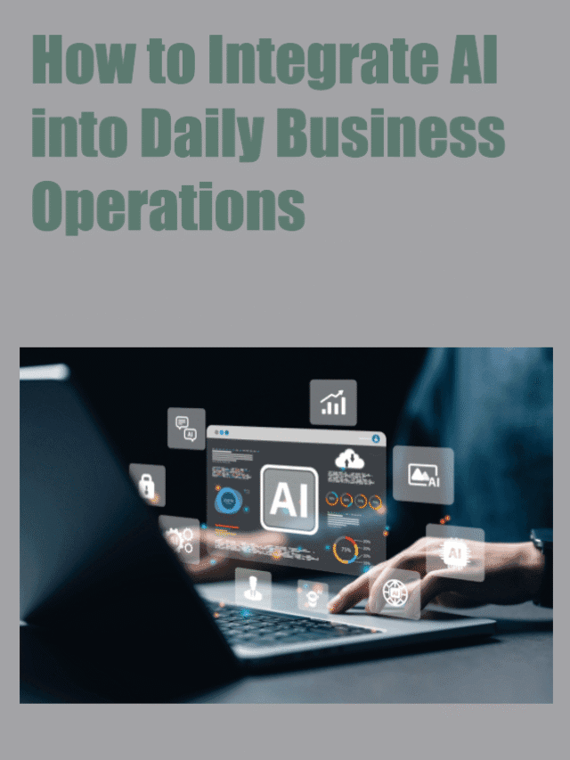 integrate ai into daily business operations