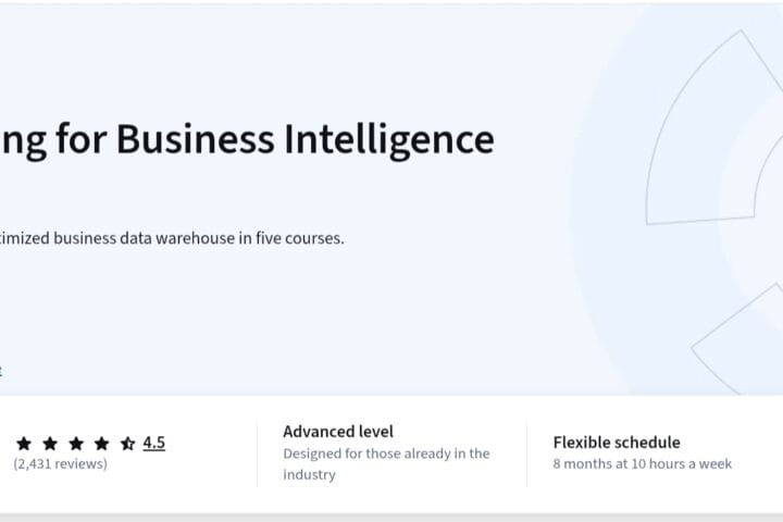 Data Warehousing for Business Intelligence
