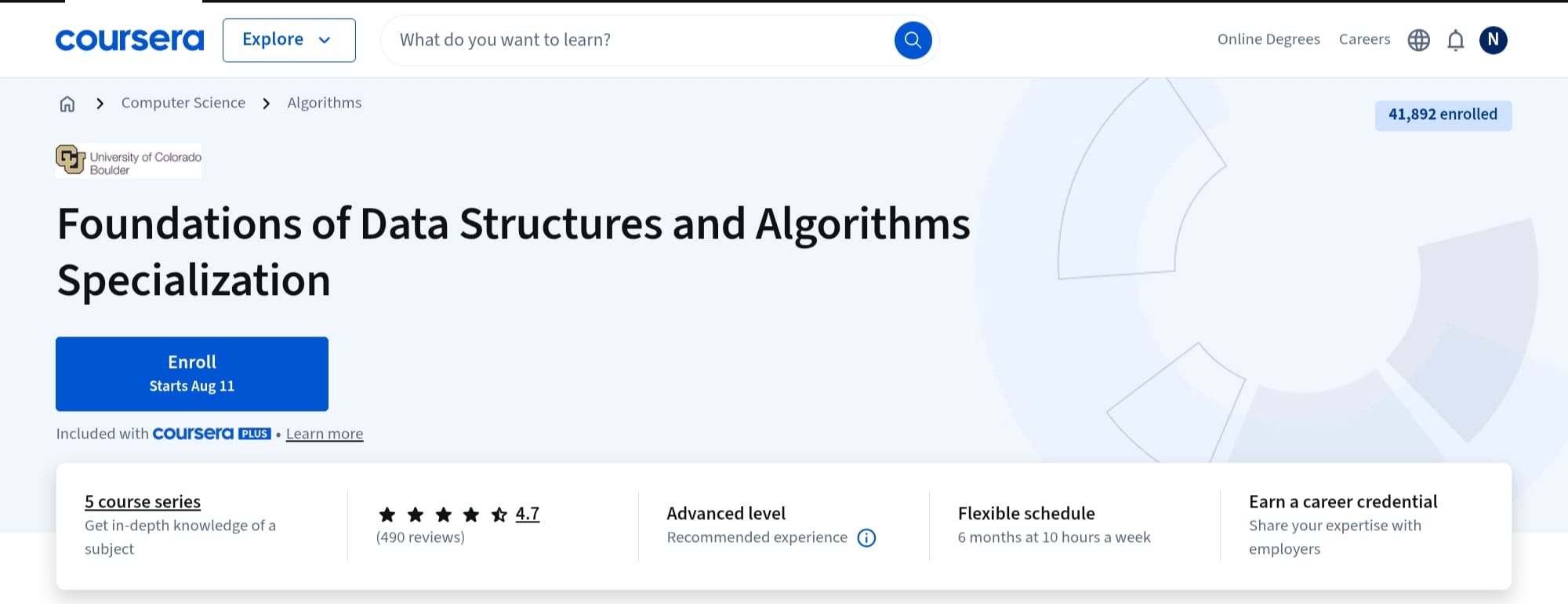 Foundations of Data Structures and Algorithms