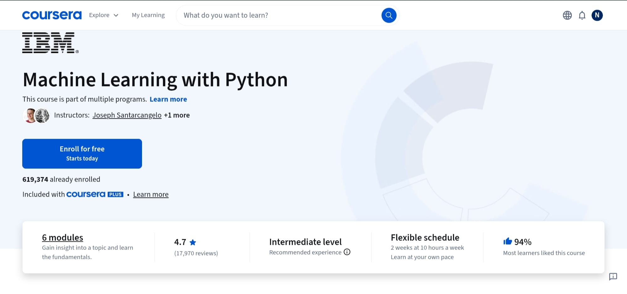 Machine Learning with Python