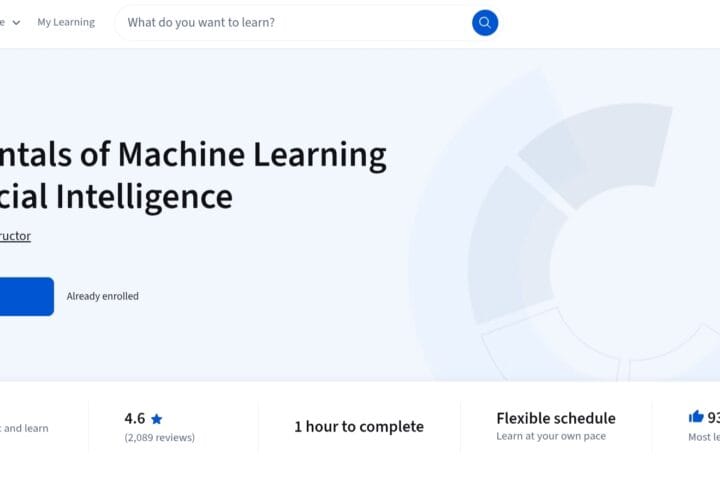 Fundamentals of Machine Learning and Artificial Intelligence