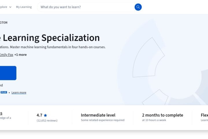 Machine Learning Specialization