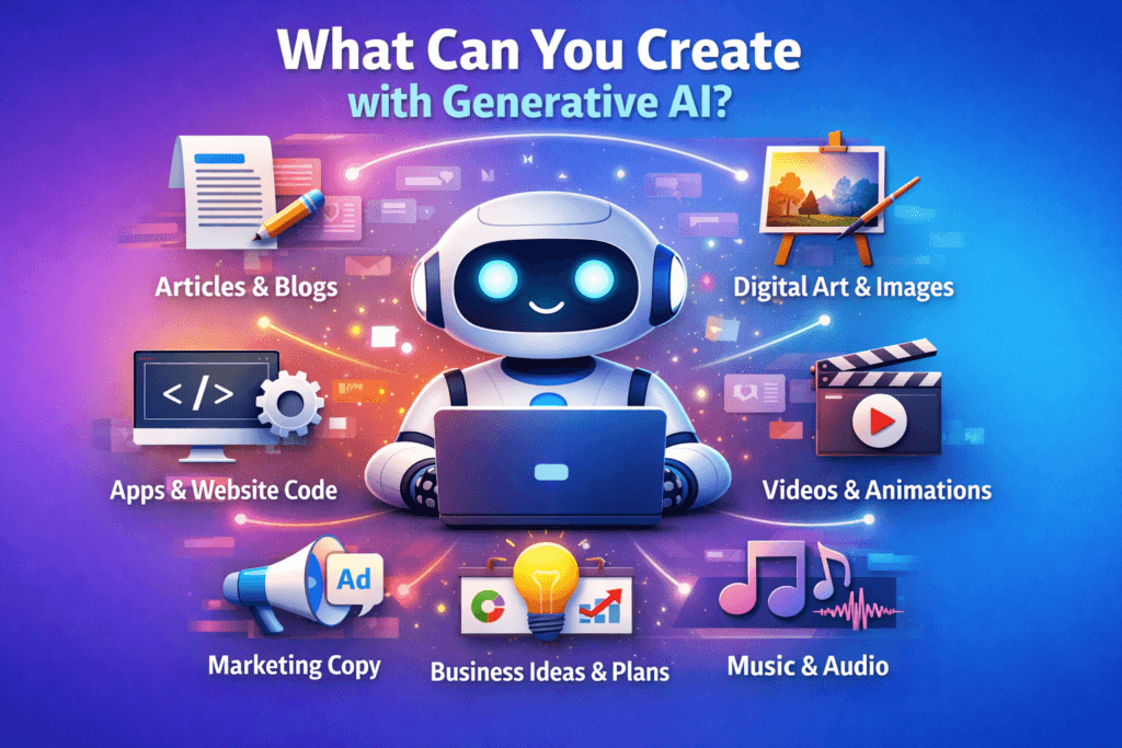 What can You Create with Generative AI What can You Create with Generative AI