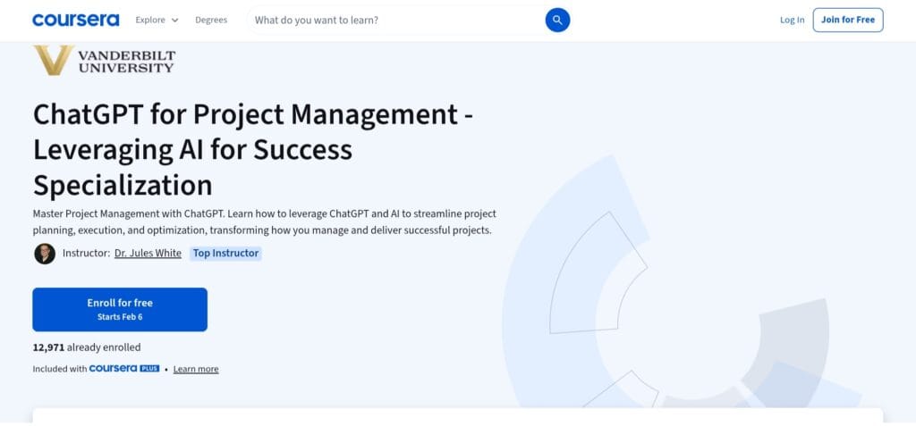 ChatGPT for Project Management – Leveraging AI for Success Specialization