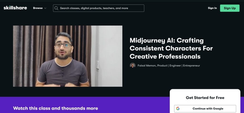 Midjourney AI: Crafting Consistent Characters for Creative Professionals - Skillshare