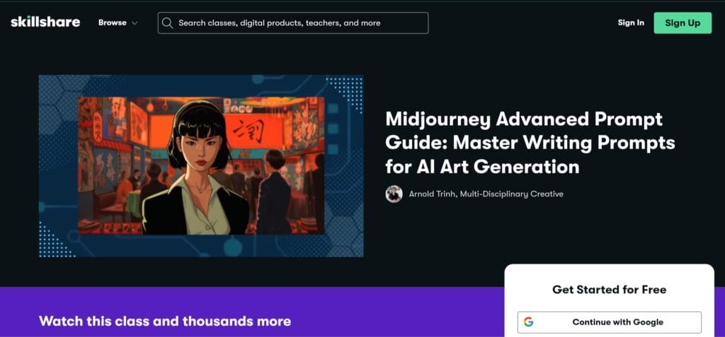 Midjourney Advanced Prompt Guide: Master Writing Prompts for AI Art Generation - Skillshare