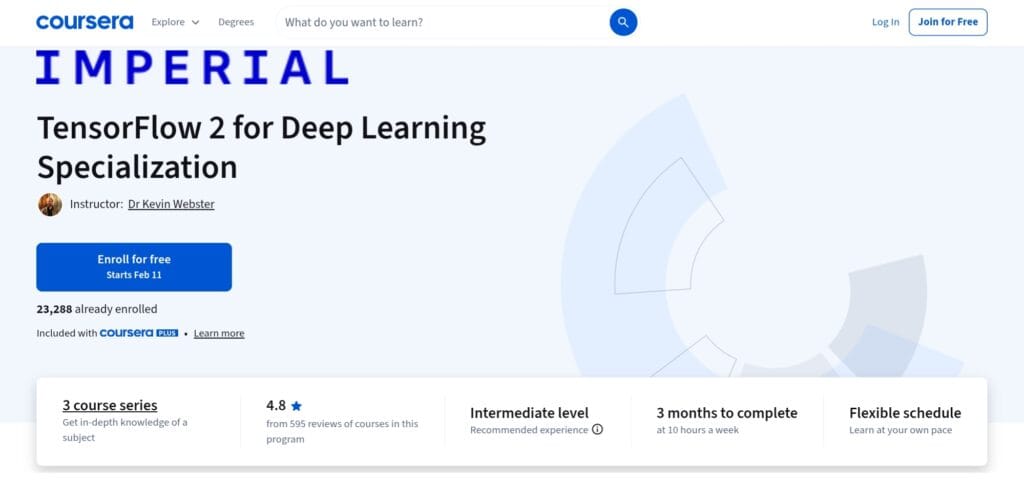 TensorFlow 2 for Deep Learning Specialization – Coursera