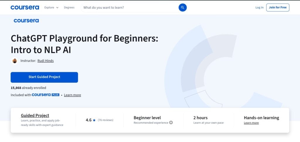 ChatGPT Playground for Beginners: Intro to NLP AI ChatGPT Playground for Beginners: Intro to NLP AI