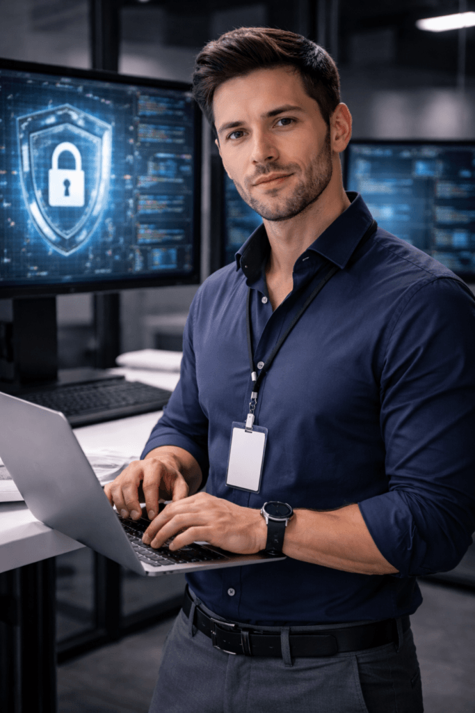 Cybersecurity Engineer at Work