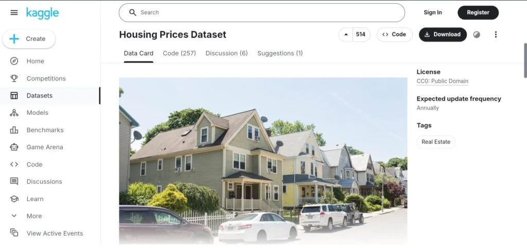 Housing Prices Dataset Housing Prices Dataset