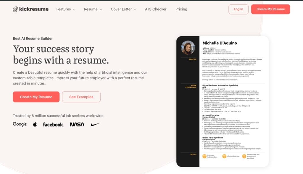 Kickresume Kickresume