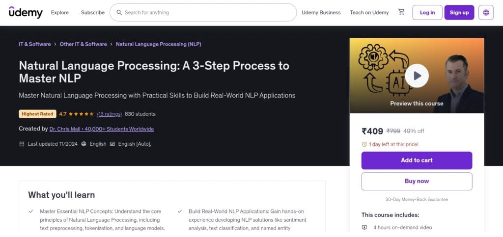 Natural Language Processing: A 3-Step Process to Master NLP Natural Language Processing: A 3-Step Process to Master NLP