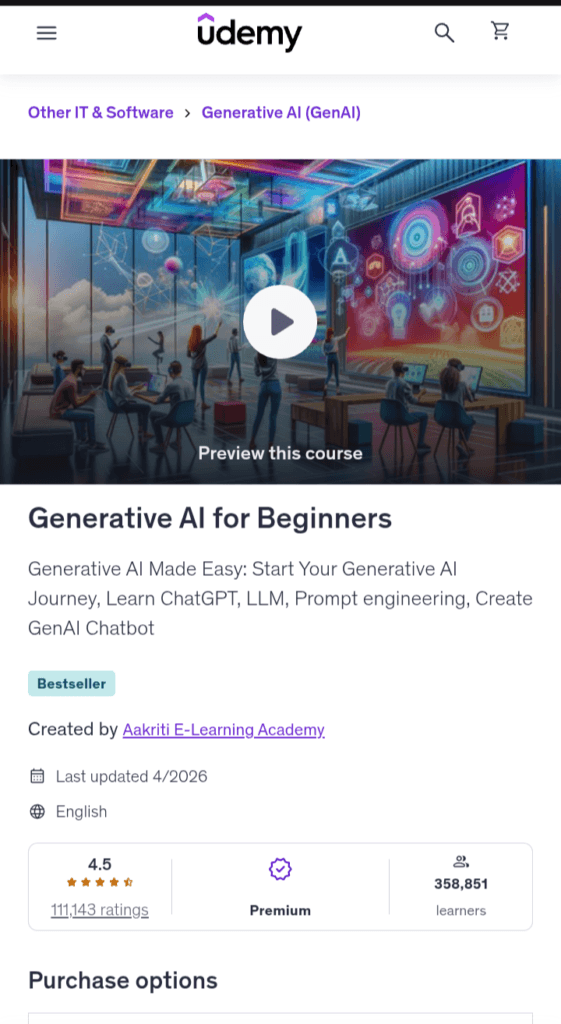 Generative AI for Beginners